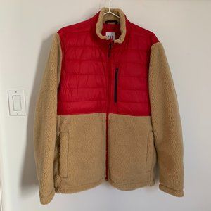 Gap Men's Fuzzy Puffer Jacket